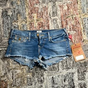 True Religion Jean Shorts Size 26